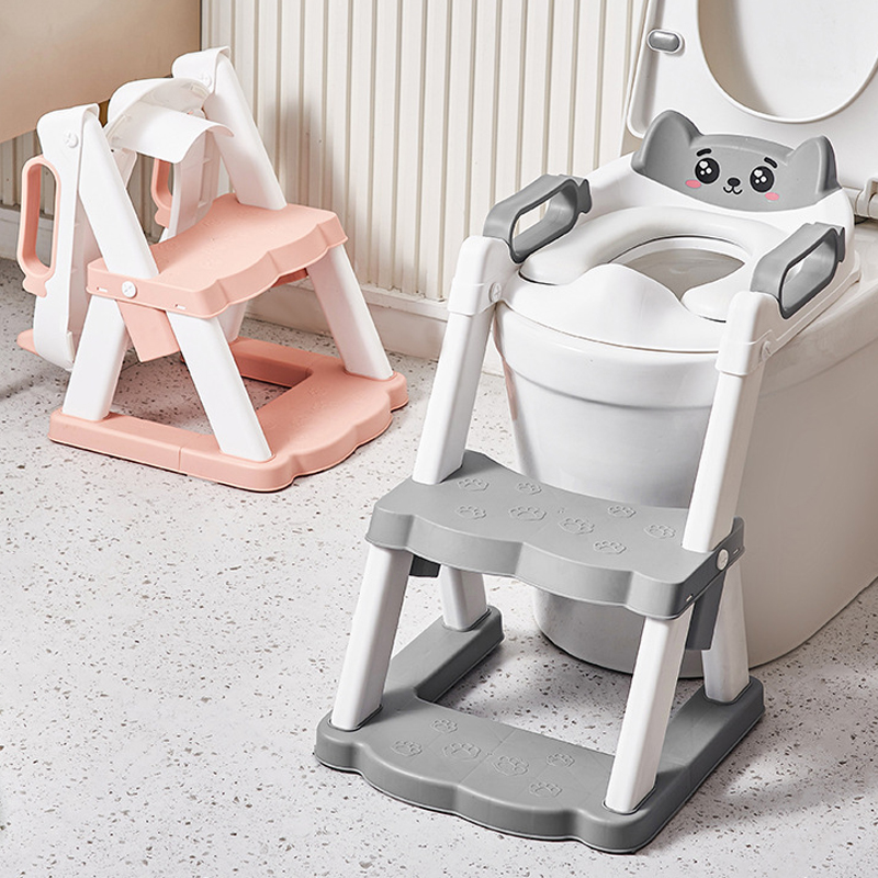 Toddler Potty Training Seat - New Foldable Children's Toilet Seat Portable