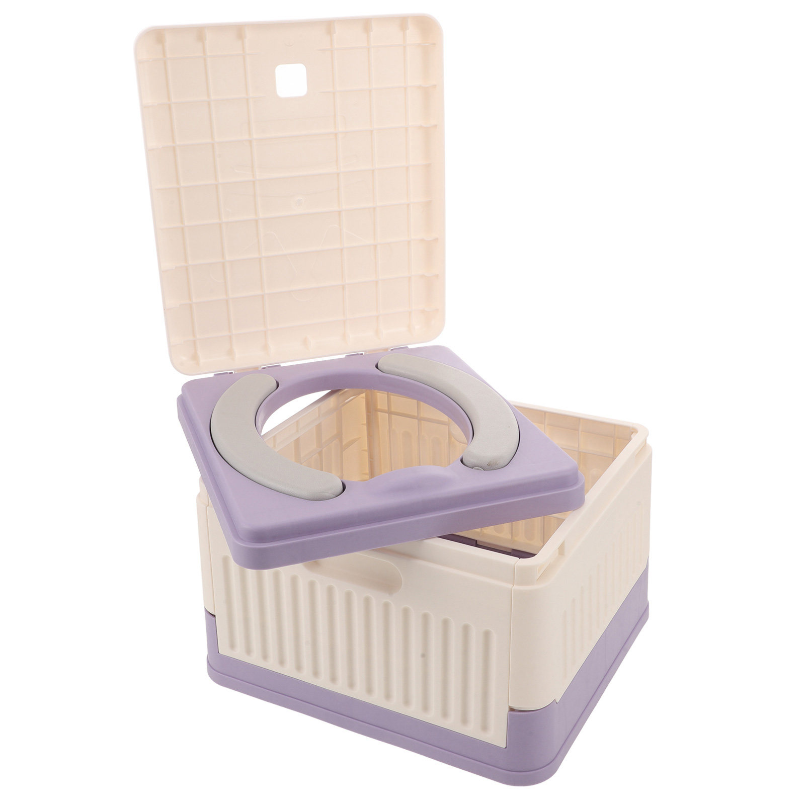 Toddler Potty Training Seat - 20 Disposable Bags Foldable Toddler Potty