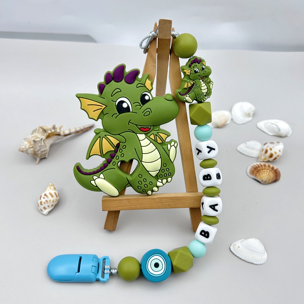 Custom English Russian Silicon - Baby Pacifier Clip review and price