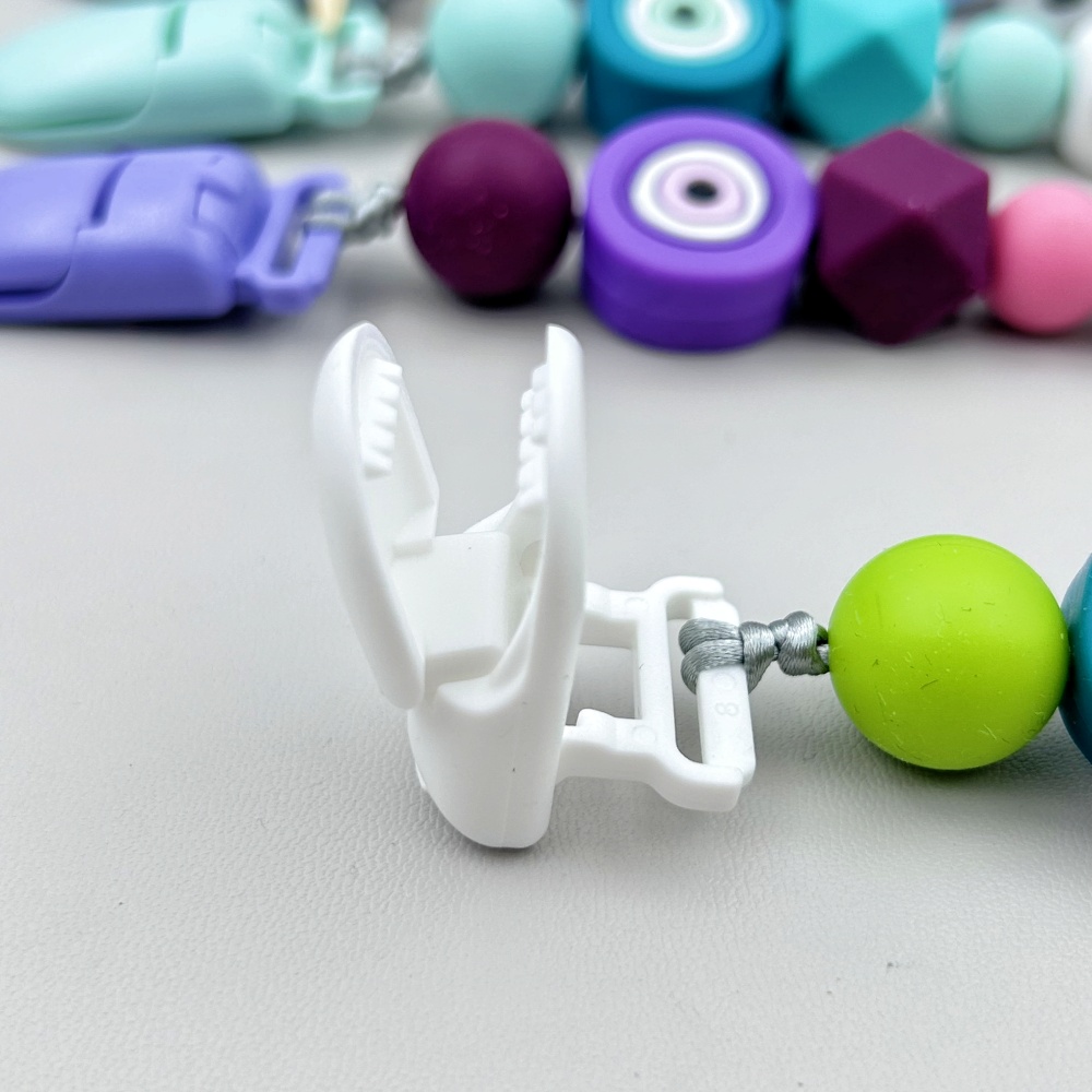 Custom English Russian Silicon - Baby Pacifier Clip review and price