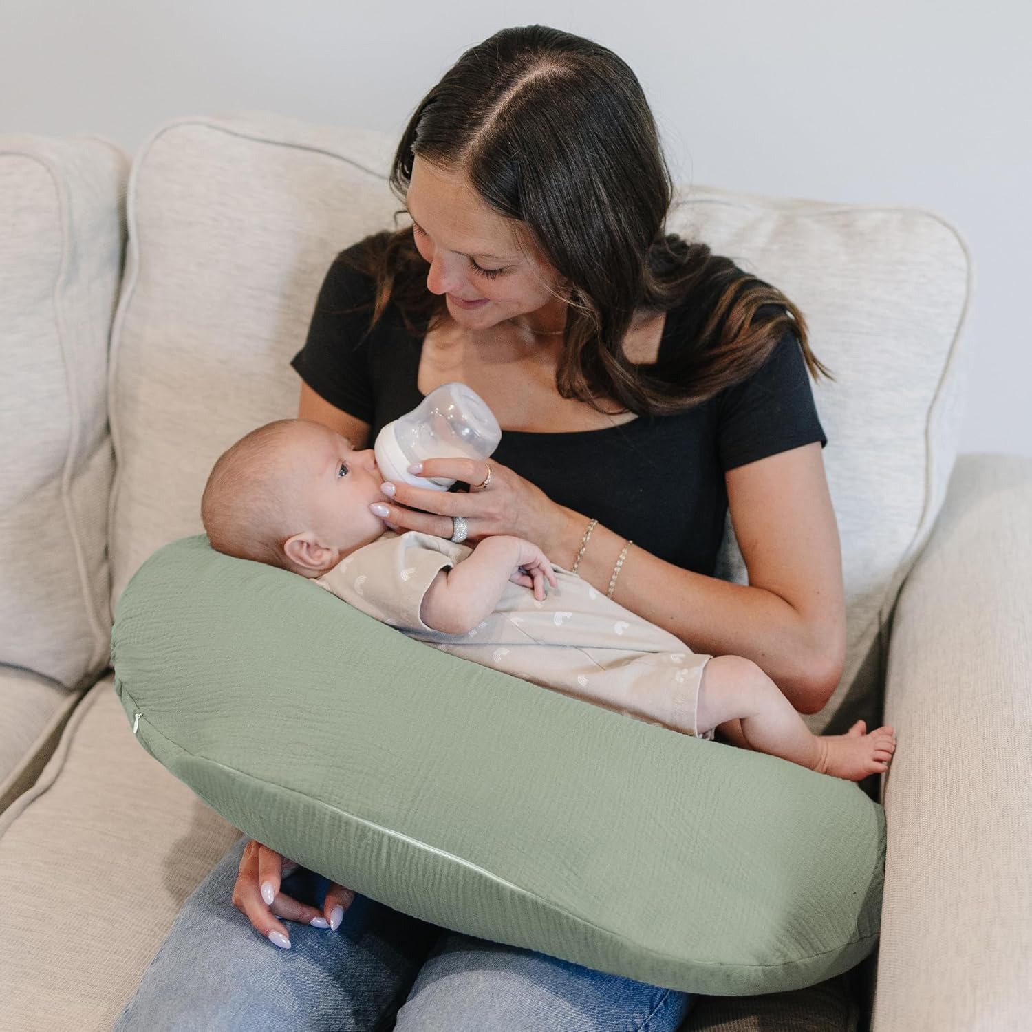 2PCS/set Nursing Pillow Cover  - Nursing Pillow Breastfeeding review and price