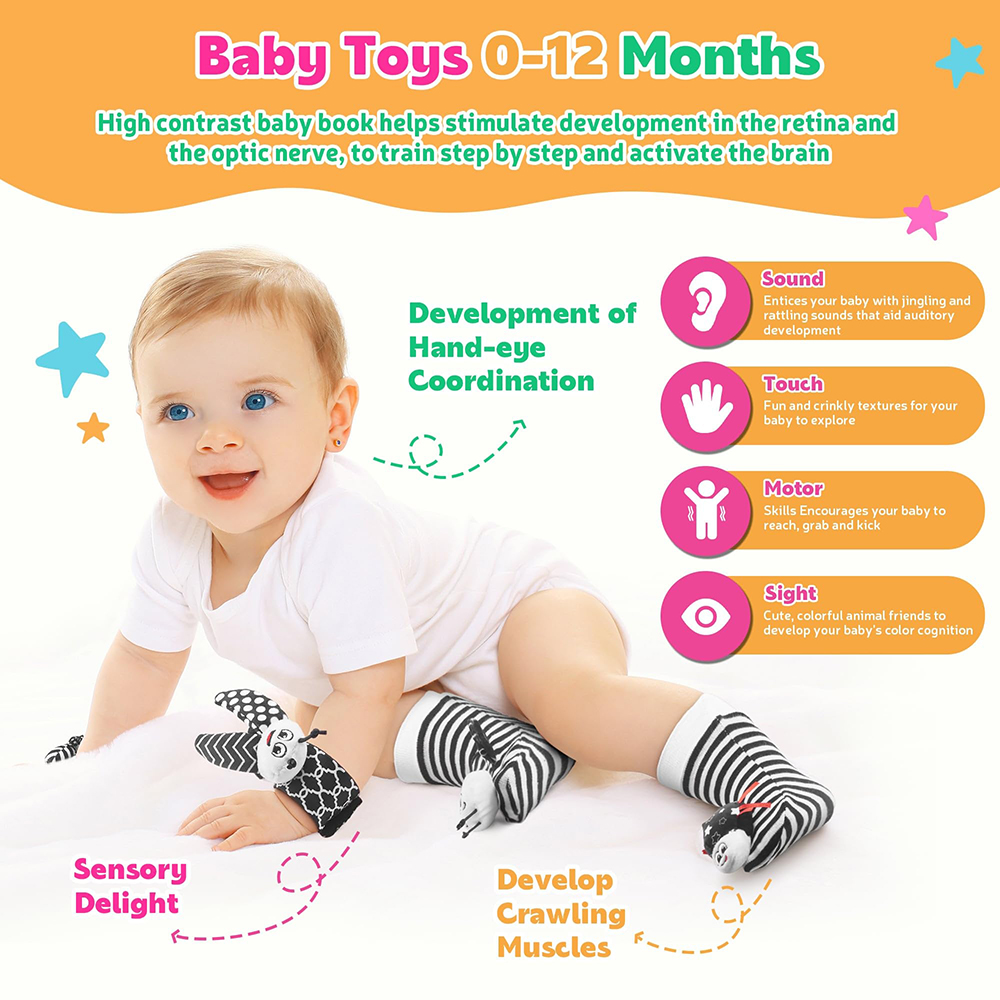 Foot Finders & Wrist Rattles f - Baby Products Essentials review and price