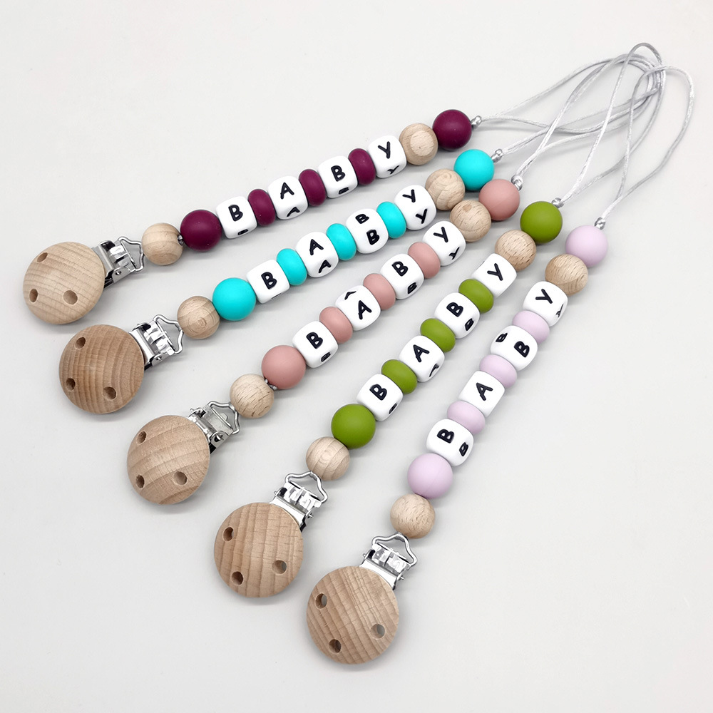 Custom Name Pacifier Clips Cha - Baby Pacifier Clip review and price