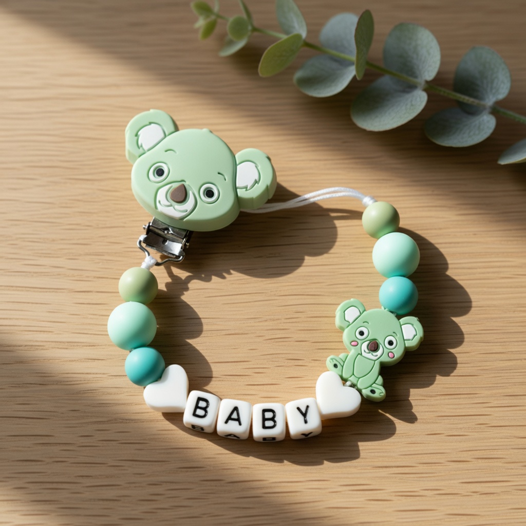 Silicone Baby Pacifier Clip Te - Baby Pacifier Clip review and price
