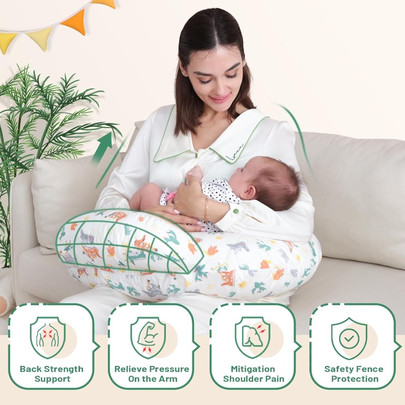 Nursing Pillow with Animal Pri - Nursing Pillow Breastfeeding review and price