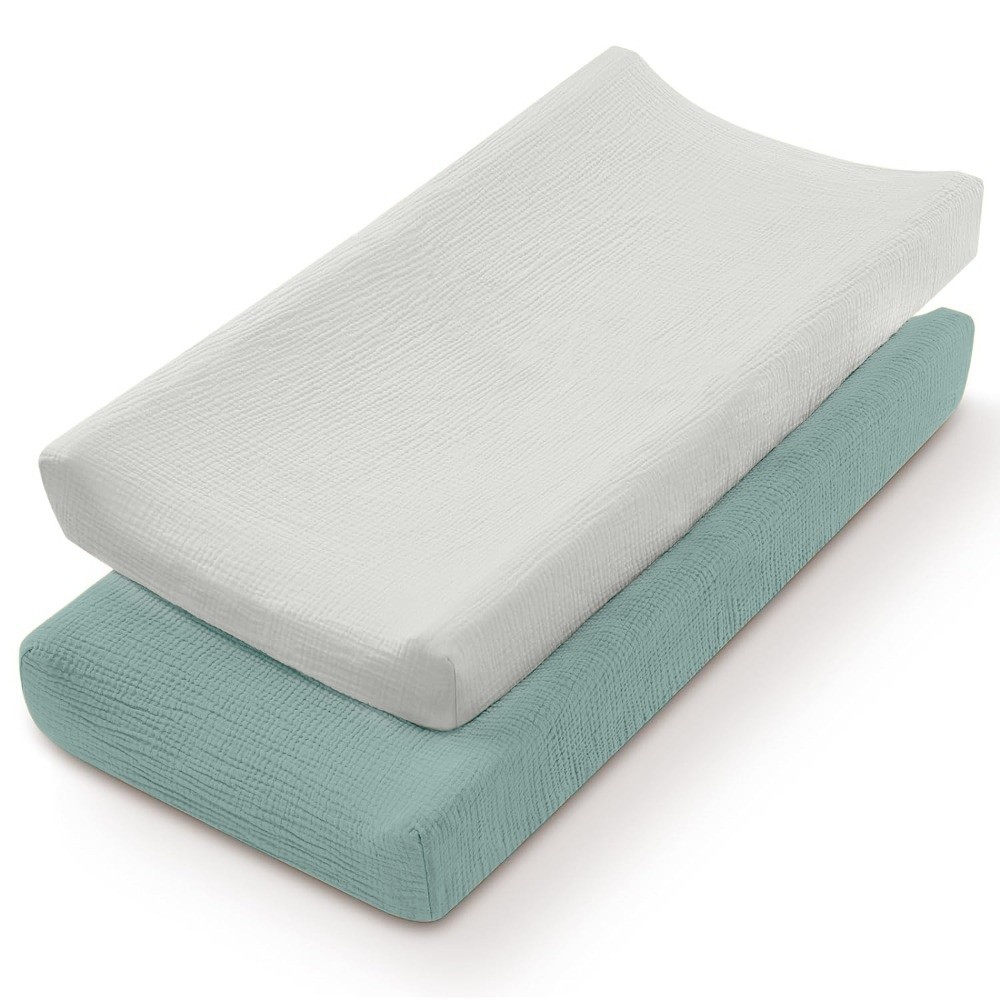 2PCS Breathable Cotton Diaper  - Diaper Changing Mat review and price