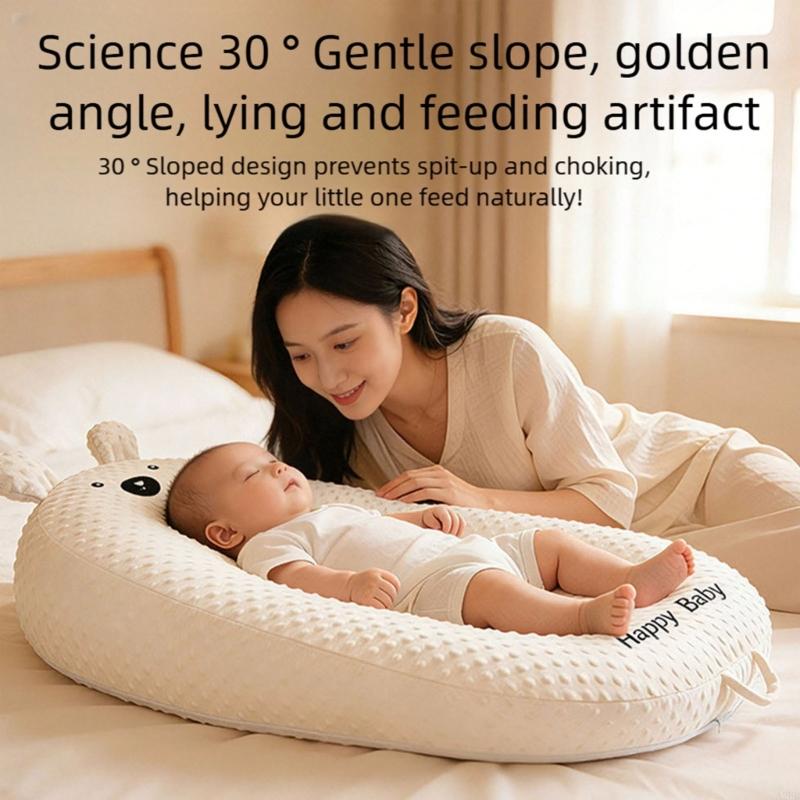 Baby Dotted Incline Pillow Car - Nursing Pillow Breastfeeding review and price