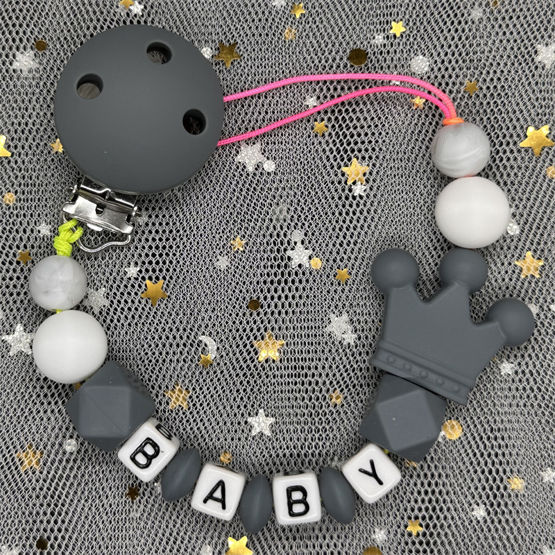 Custom Name Silicone Baby Paci - Baby Pacifier Clip review and price