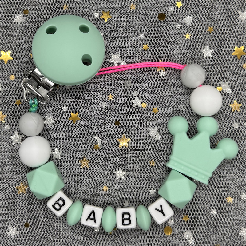 Custom Name Silicone Baby Paci - Baby Pacifier Clip review and price